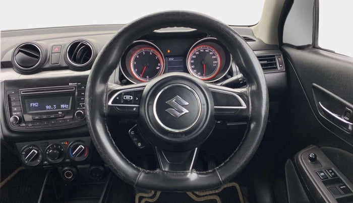 2019 Maruti Swift VXI, Petrol, Manual, 56,381 km, Steering Wheel Close Up