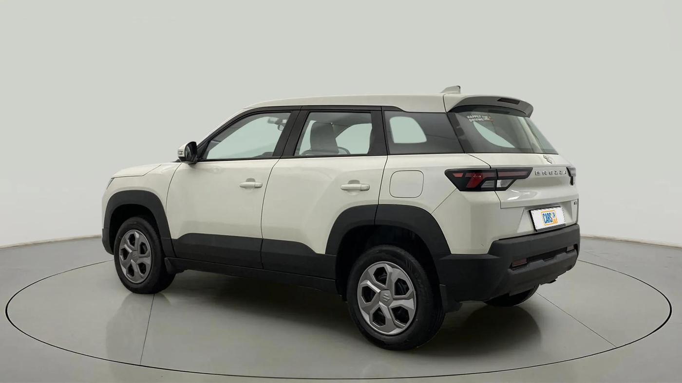 2023 Maruti BREZZA LXI SMART HYBRID, Petrol, Manual, 6,996 km, Left Back Diagonal