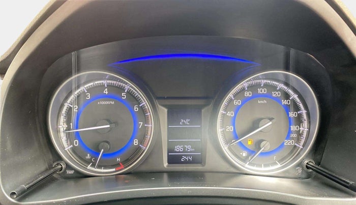 2017 Maruti Baleno DELTA PETROL 1.2, Petrol, Manual, 18,748 km, Odometer Image