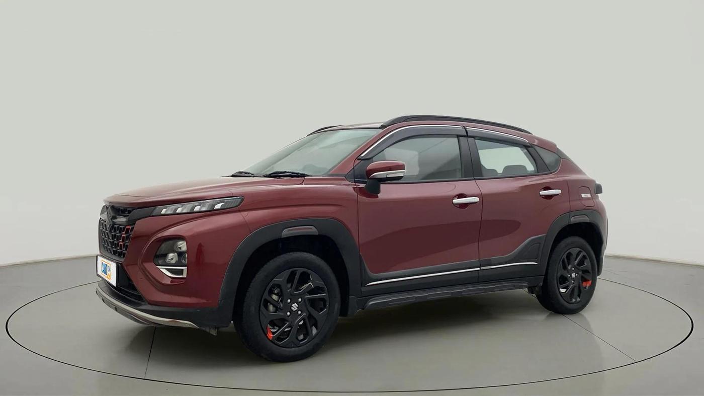 2023 Maruti FRONX DELTA PLUS 1.2L AGS, Petrol, Automatic, 9,901 km, Left Front Diagonal