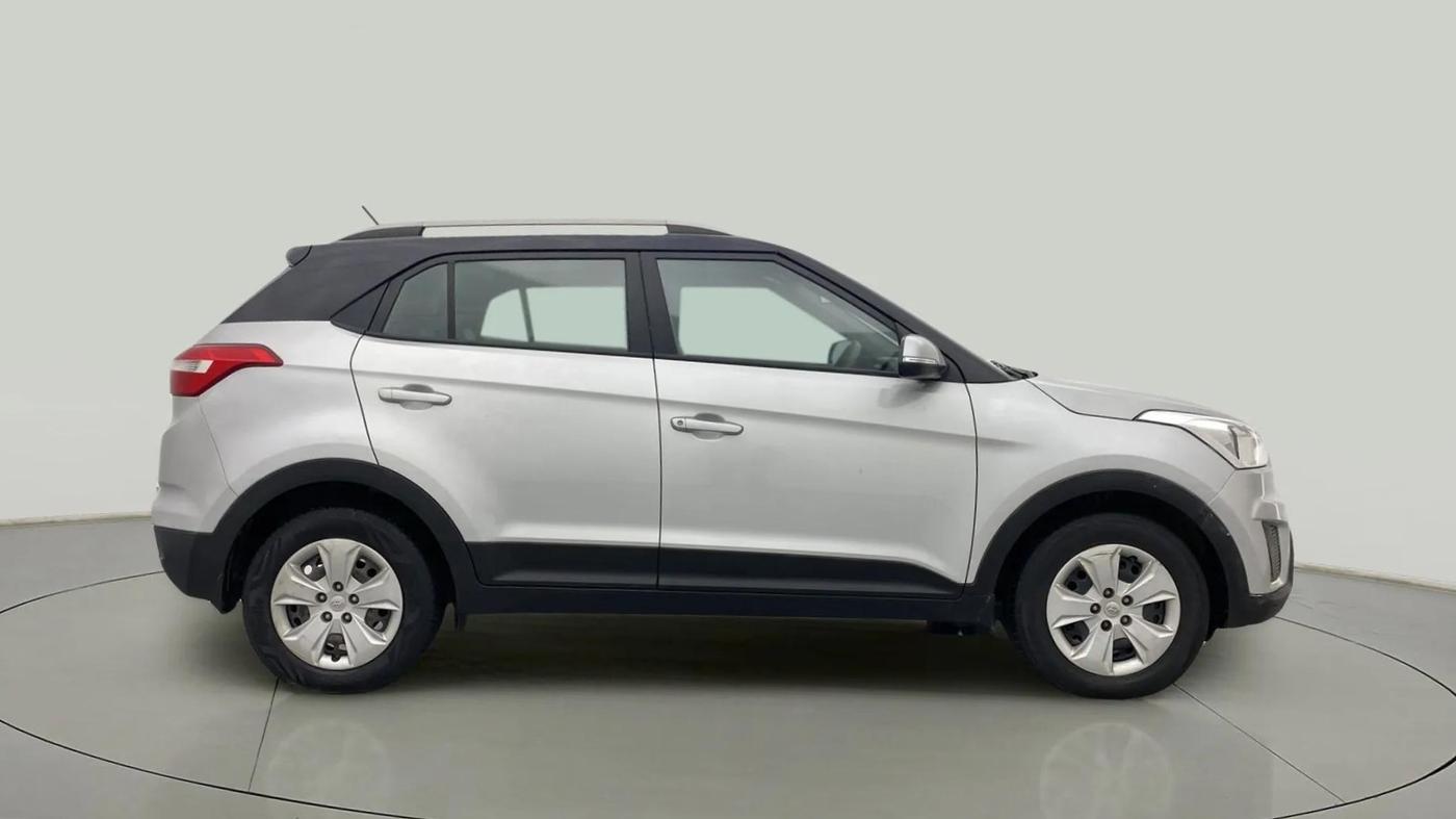 2017 Hyundai Creta E PLUS 1.6 PETROL, Petrol, Manual, 85,489 km, Right Side View