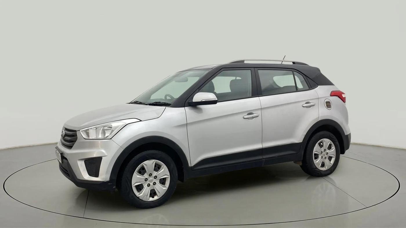 2017 Hyundai Creta E PLUS 1.6 PETROL, Petrol, Manual, 85,489 km, Left Front Diagonal