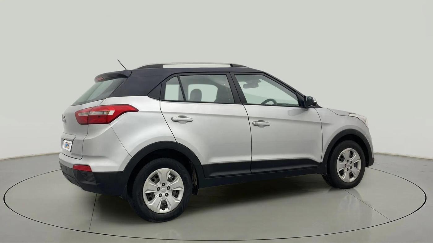 2017 Hyundai Creta E PLUS 1.6 PETROL, Petrol, Manual, 85,489 km, Right Back Diagonal