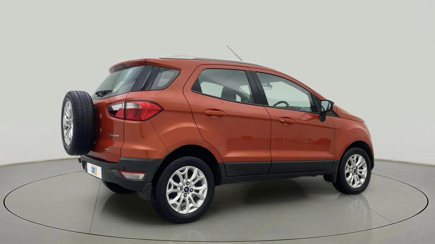 2016 Ford Ecosport TITANIUM 1.5L DIESEL, Diesel, Manual, 78,473 km, Right Back Diagonal