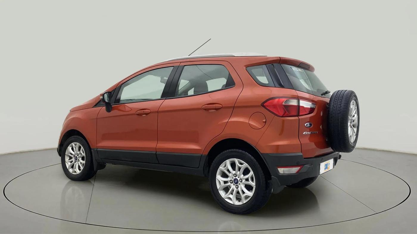 2016 Ford Ecosport TITANIUM 1.5L DIESEL, Diesel, Manual, 78,473 km, Left Back Diagonal