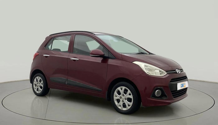 2014 Hyundai Grand i10 SPORTZ 1.2 KAPPA VTVT, Petrol, Manual, 8,764 km, Right Front Diagonal