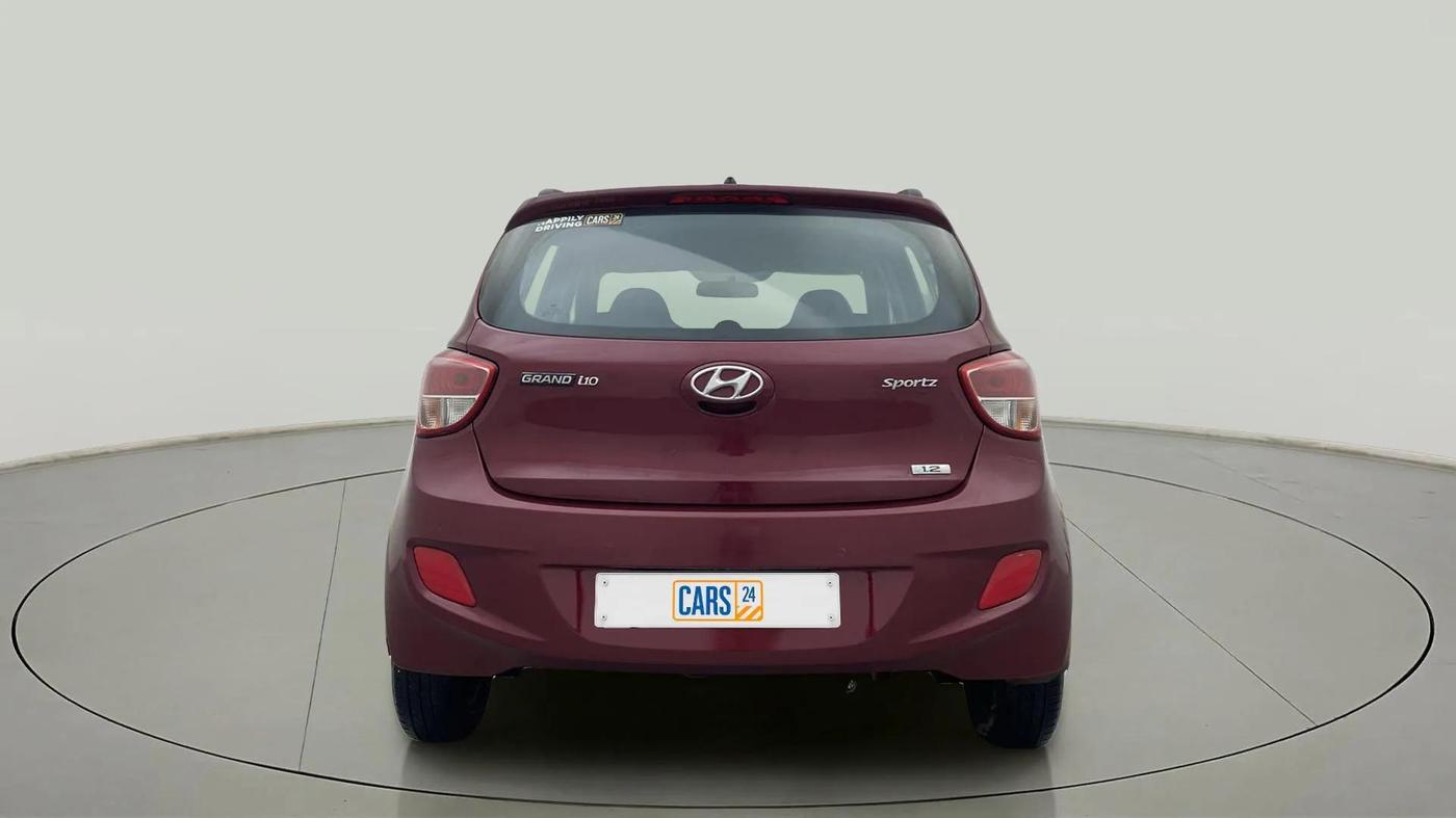 2014 Hyundai Grand i10 SPORTZ 1.2 KAPPA VTVT, Petrol, Manual, 8,833 km, Back/Rear