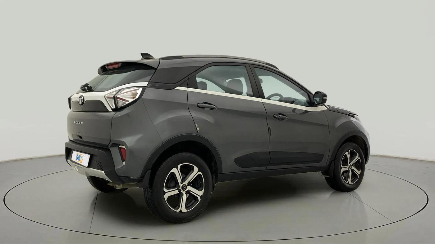2021 Tata NEXON XZ PLUS PETROL, Petrol, Manual, 19,690 km, Right Back Diagonal