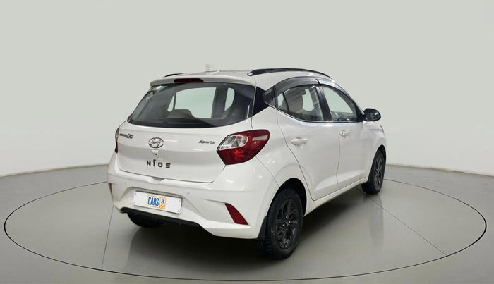 2021 Hyundai GRAND I10 NIOS SPORTZ 1.2 KAPPA VTVT CNG, CNG, Manual, 83,862 km, Right Back Diagonal