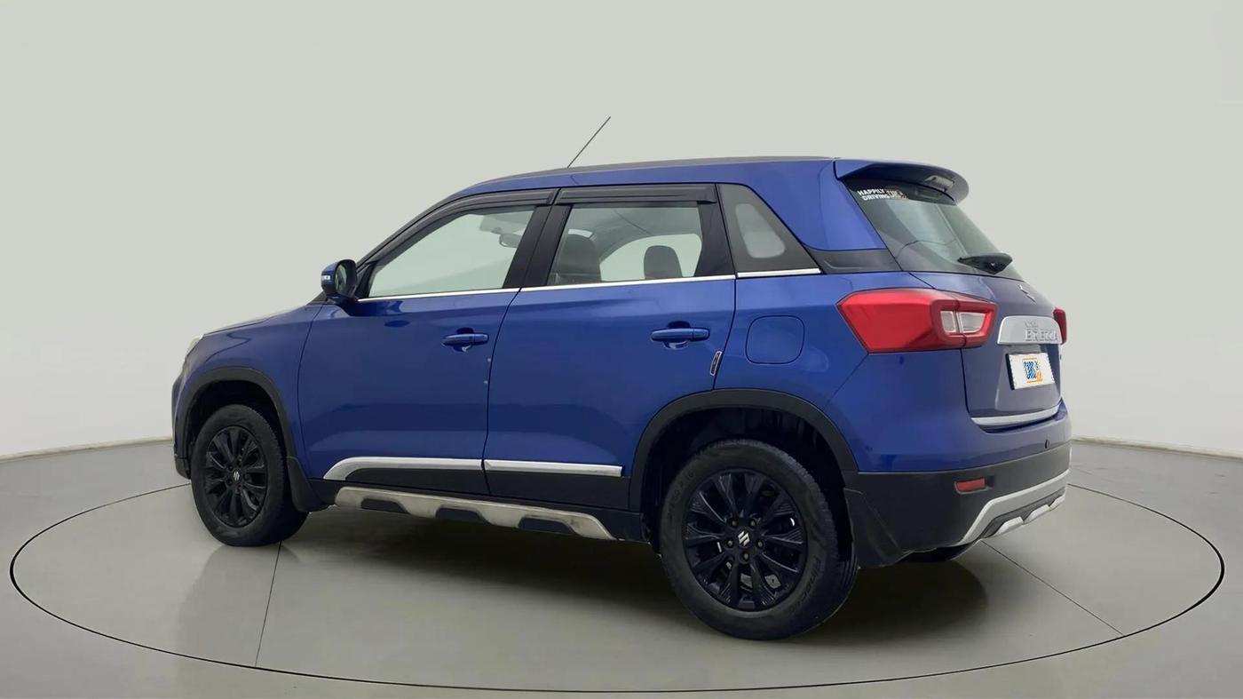 2021 Maruti Vitara Brezza ZXI AT SHVS, Petrol, Automatic, 30,521 km, Left Back Diagonal