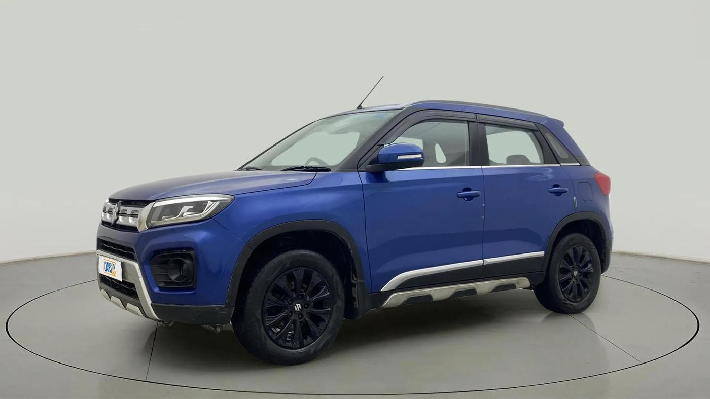 2021 Maruti Vitara Brezza ZXI AT SHVS, Petrol, Automatic, 30,521 km, Left Front Diagonal