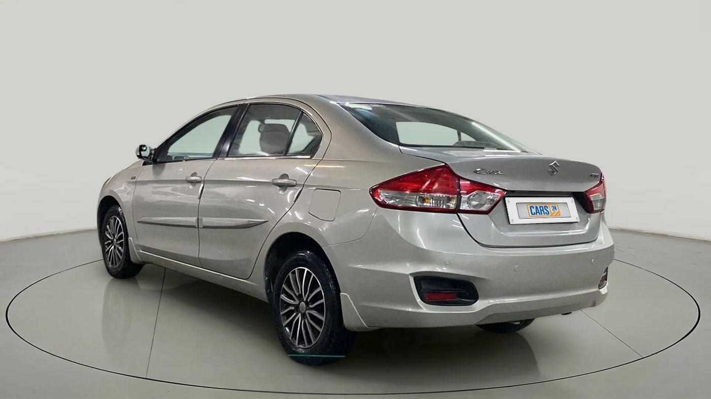 2018 Maruti Ciaz DELTA DIESEL 1.3, Diesel, Manual, 53,163 km, Left Back Diagonal
