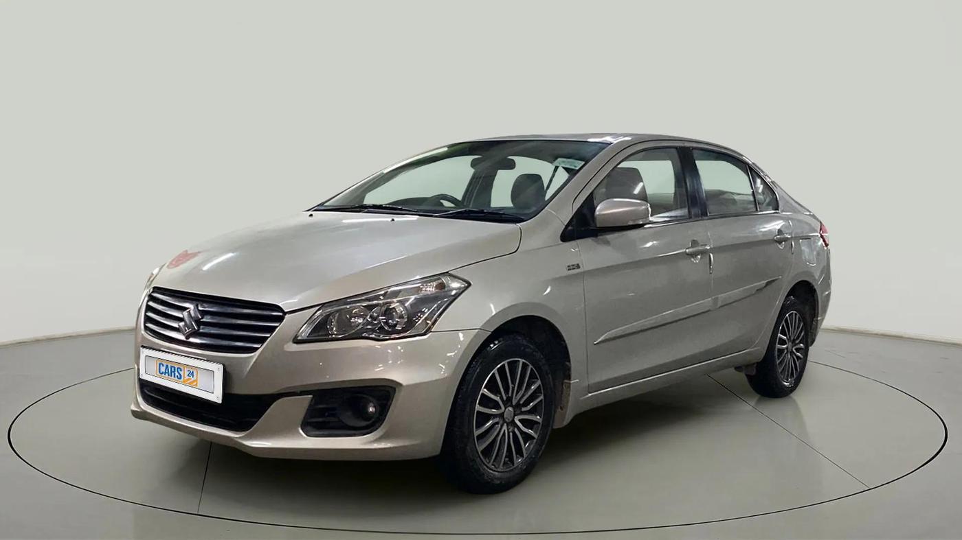 2018 Maruti Ciaz DELTA DIESEL 1.3, Diesel, Manual, 53,163 km, Left Front Diagonal