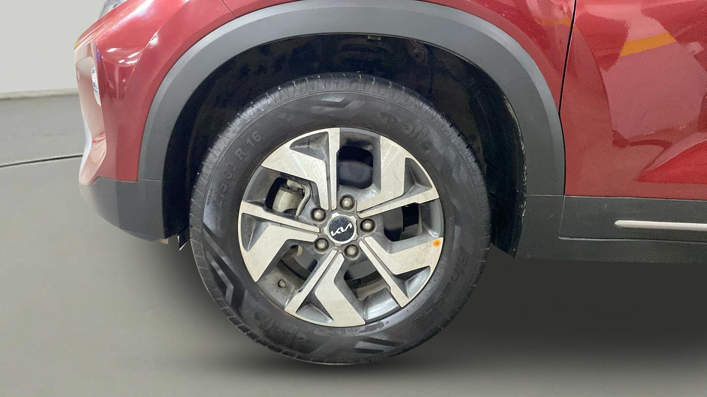 2022 KIA SONET HTX 1.0 IMT, Petrol, Manual, 17,623 km, Left Front Wheel