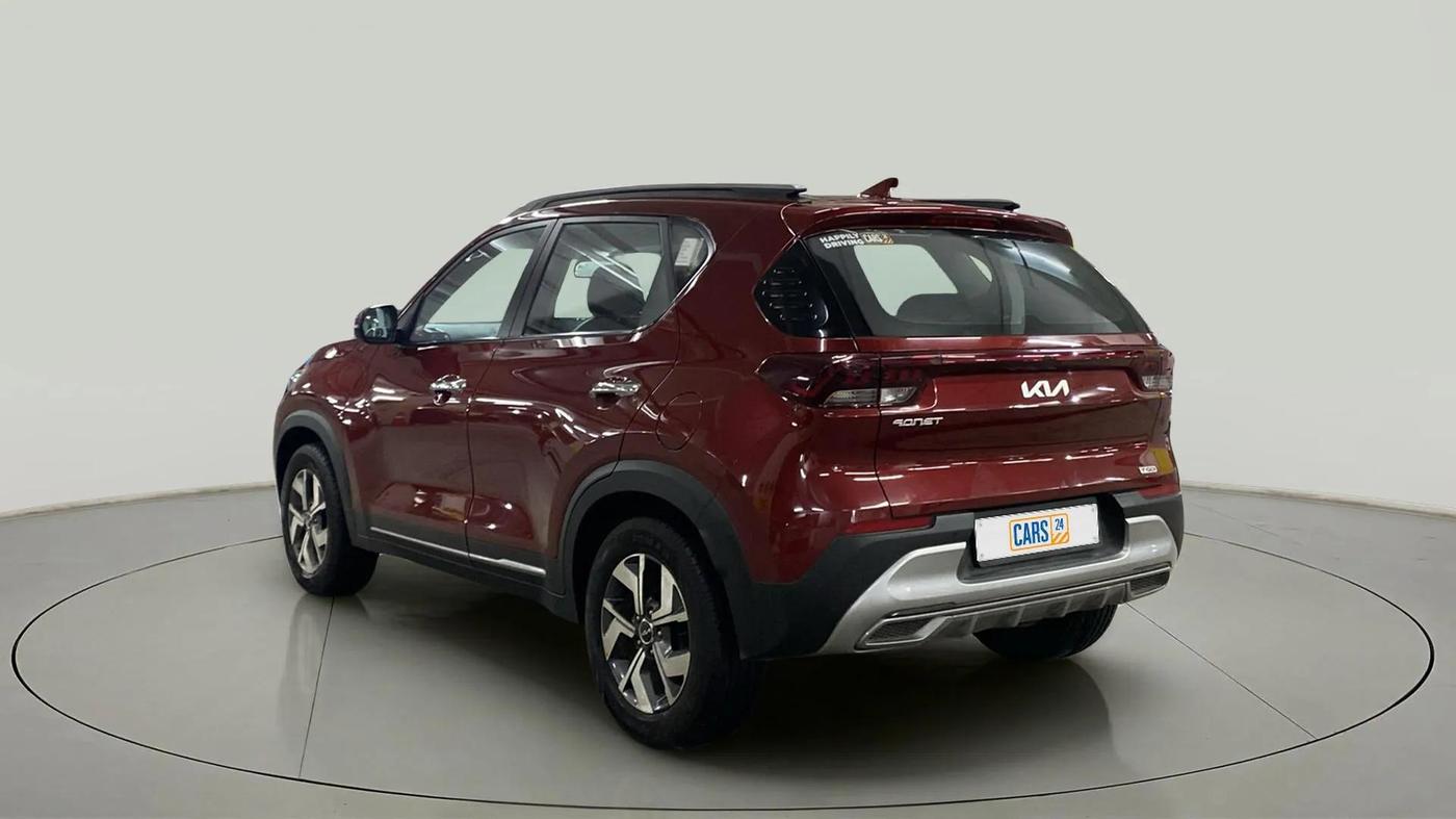 2022 KIA SONET HTX 1.0 IMT, Petrol, Manual, 17,623 km, Left Back Diagonal