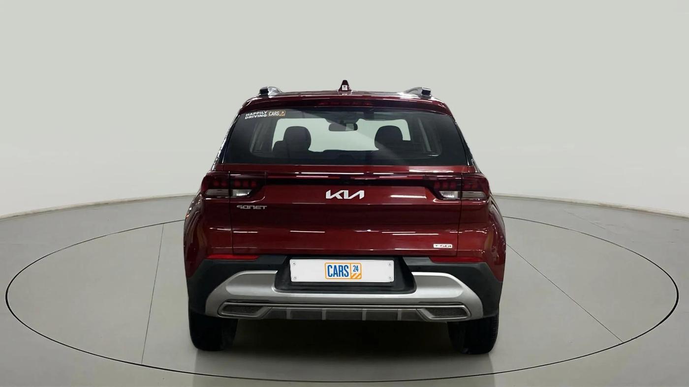 2022 KIA SONET HTX 1.0 IMT, Petrol, Manual, 17,623 km, Back/Rear