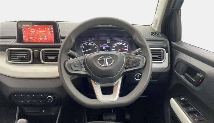 2021 Tata PUNCH ACCOMPLISHED AMT, Petrol, Automatic, 29,511 km, Steering Wheel Close Up