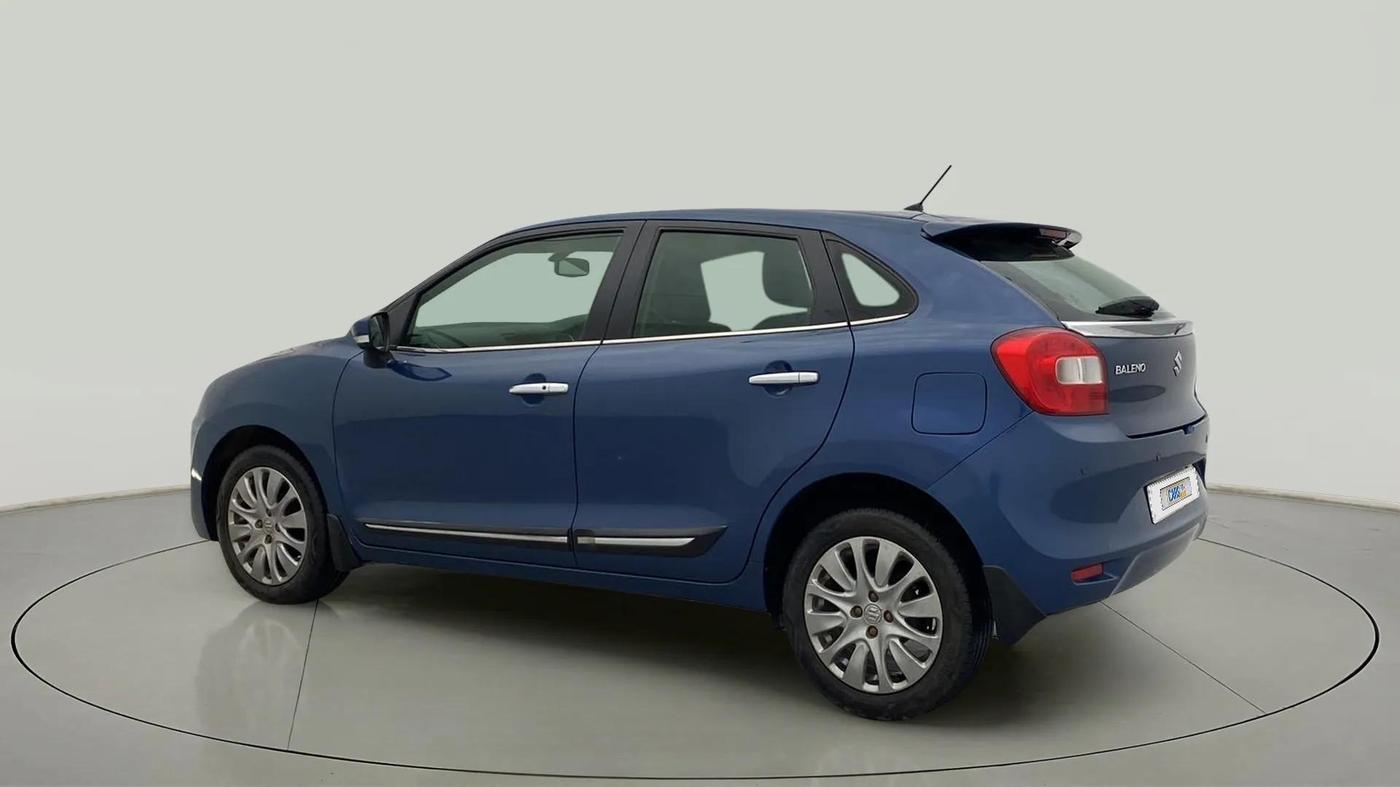 2017 Maruti Baleno ZETA CVT PETROL 1.2, Petrol, Automatic, 43,248 km, Left Back Diagonal