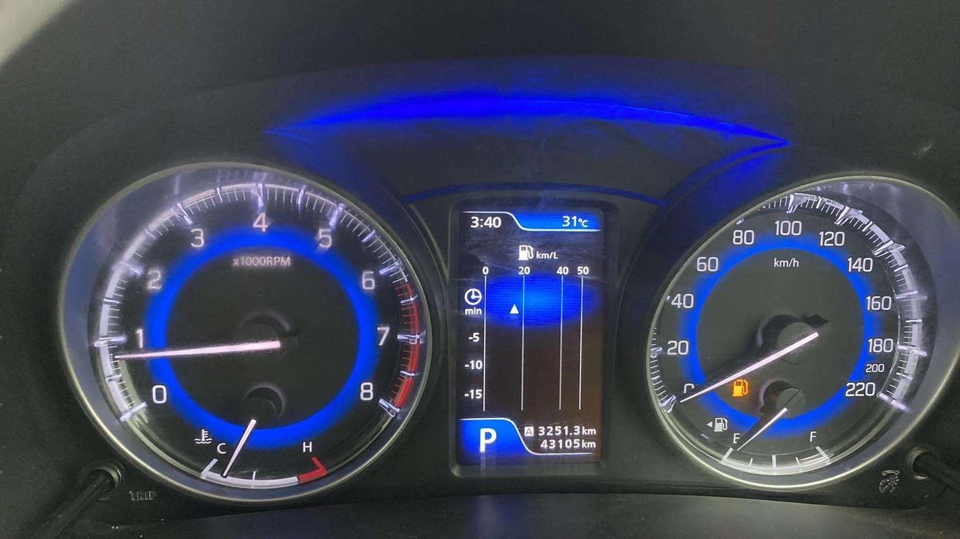 2017 Maruti Baleno ZETA CVT PETROL 1.2, Petrol, Automatic, 43,248 km, Odometer Image