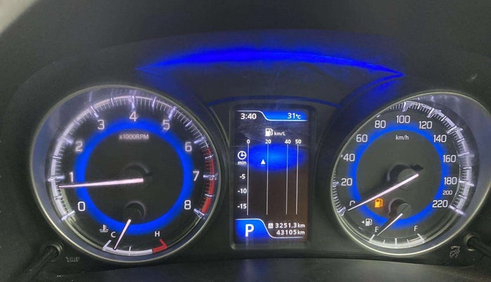 2017 Maruti Baleno ZETA CVT PETROL 1.2, Petrol, Automatic, 43,064 km, Odometer Image
