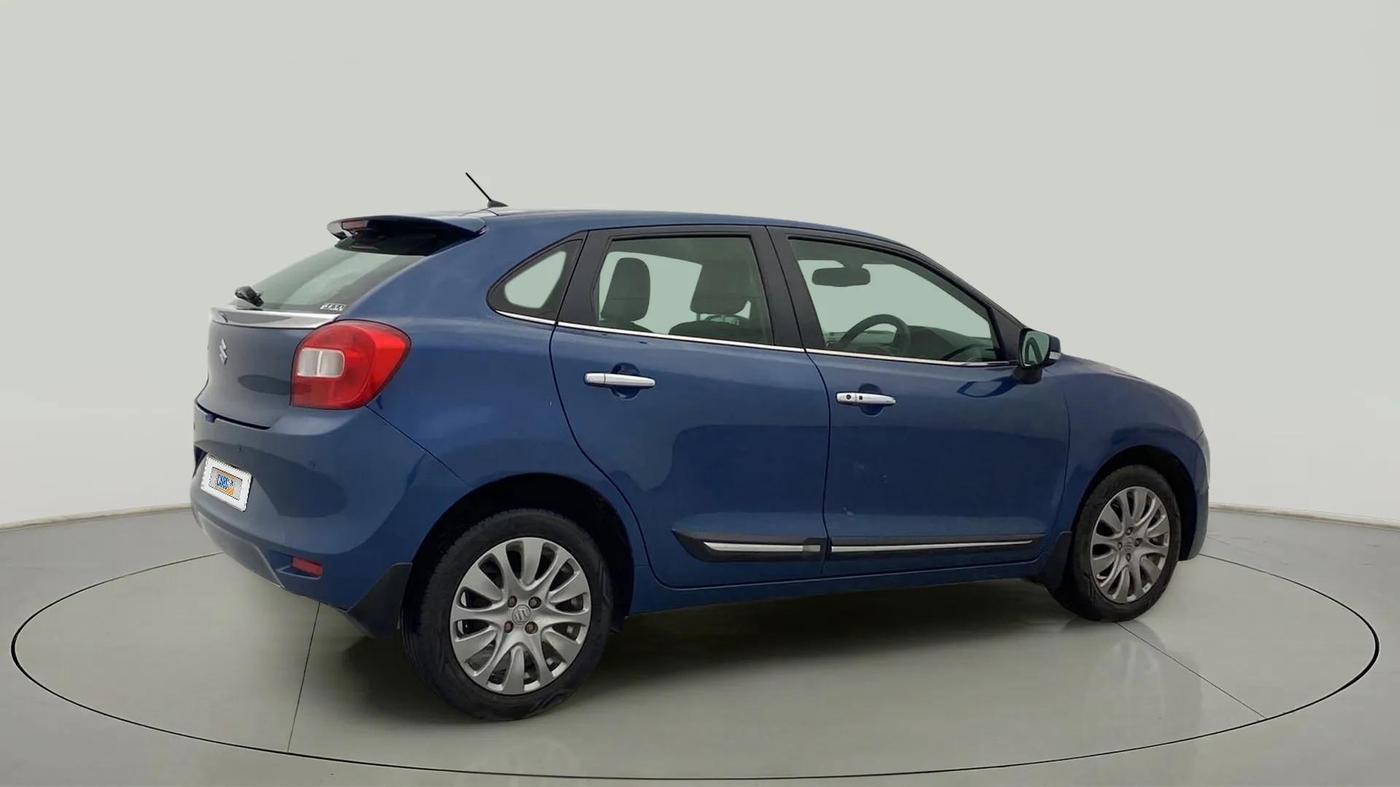 2017 Maruti Baleno ZETA CVT PETROL 1.2, Petrol, Automatic, 43,248 km, Right Back Diagonal