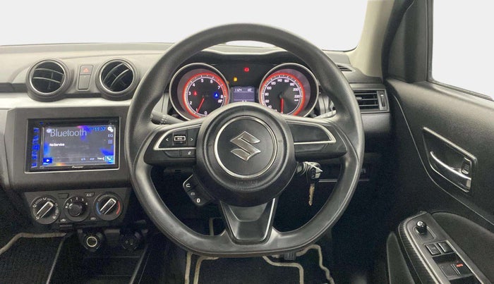 2018 Maruti Swift VXI AMT, Petrol, Automatic, 65,200 km, Steering Wheel Close Up