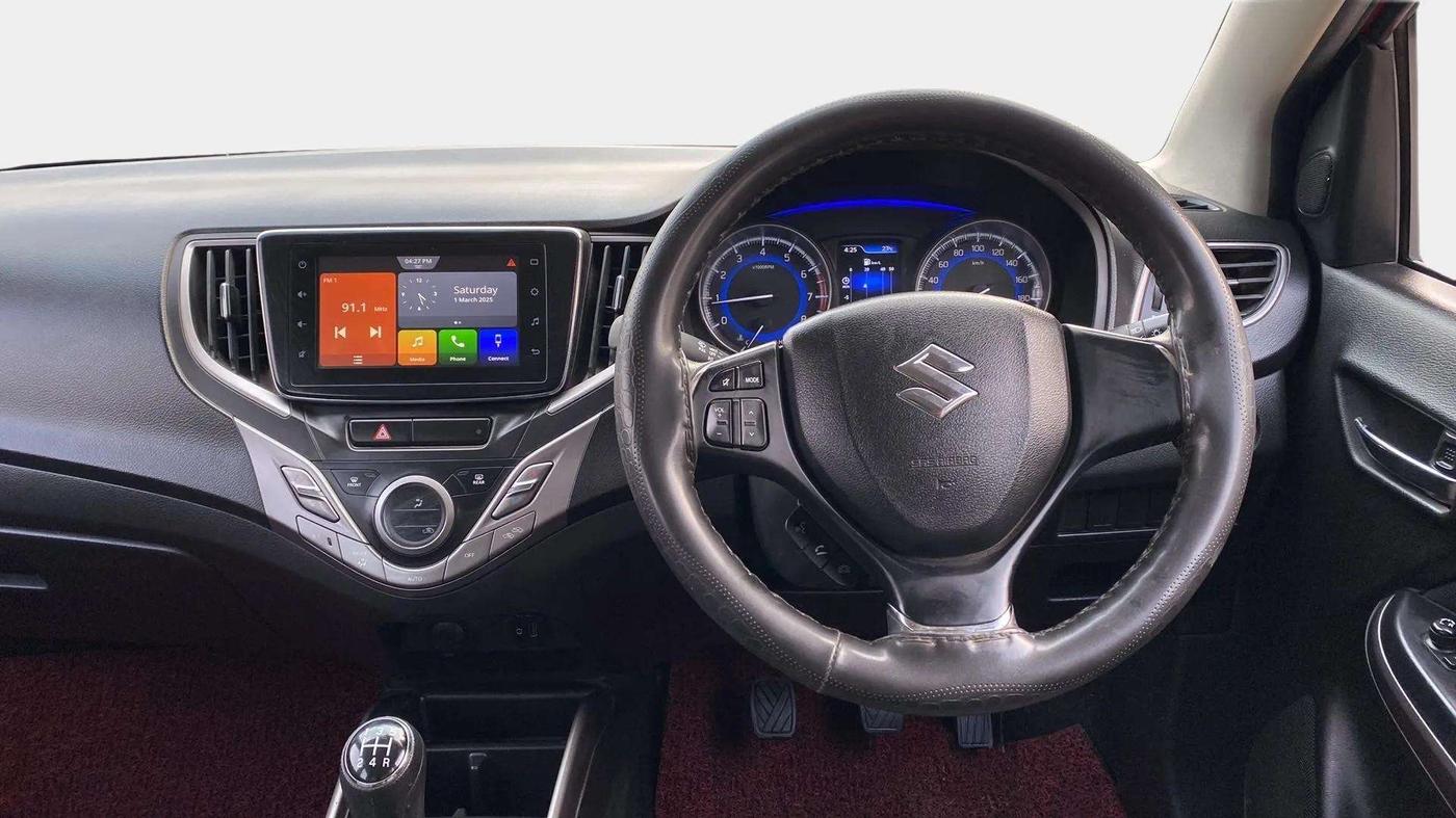 2021 Maruti Baleno ZETA PETROL 1.2, Petrol, Manual, 45,322 km, Steering Wheel Close Up