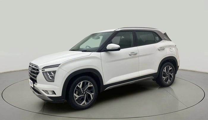 2021 Hyundai Creta SX (O) IVT 1.5 PETROL, Petrol, Automatic, 52,124 km, Left Front Diagonal