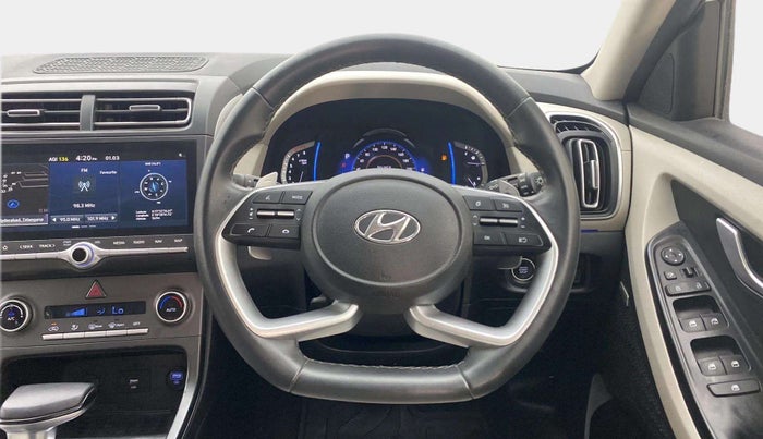 2021 Hyundai Creta SX (O) IVT 1.5 PETROL, Petrol, Automatic, 52,124 km, Steering Wheel Close Up