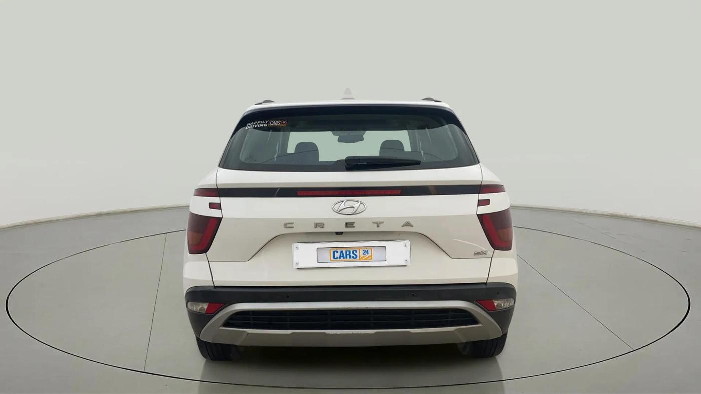 2021 Hyundai Creta SX (O) IVT 1.5 PETROL, Petrol, Automatic, 52,124 km, Back/Rear