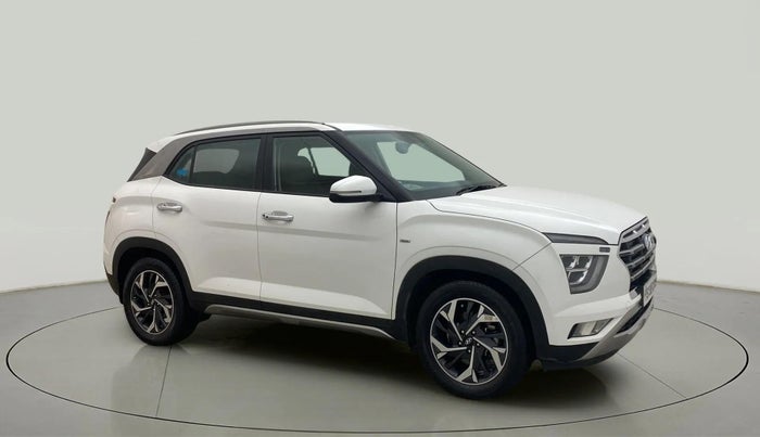 2021 Hyundai Creta SX (O) IVT 1.5 PETROL, Petrol, Automatic, 52,124 km, Right Front Diagonal