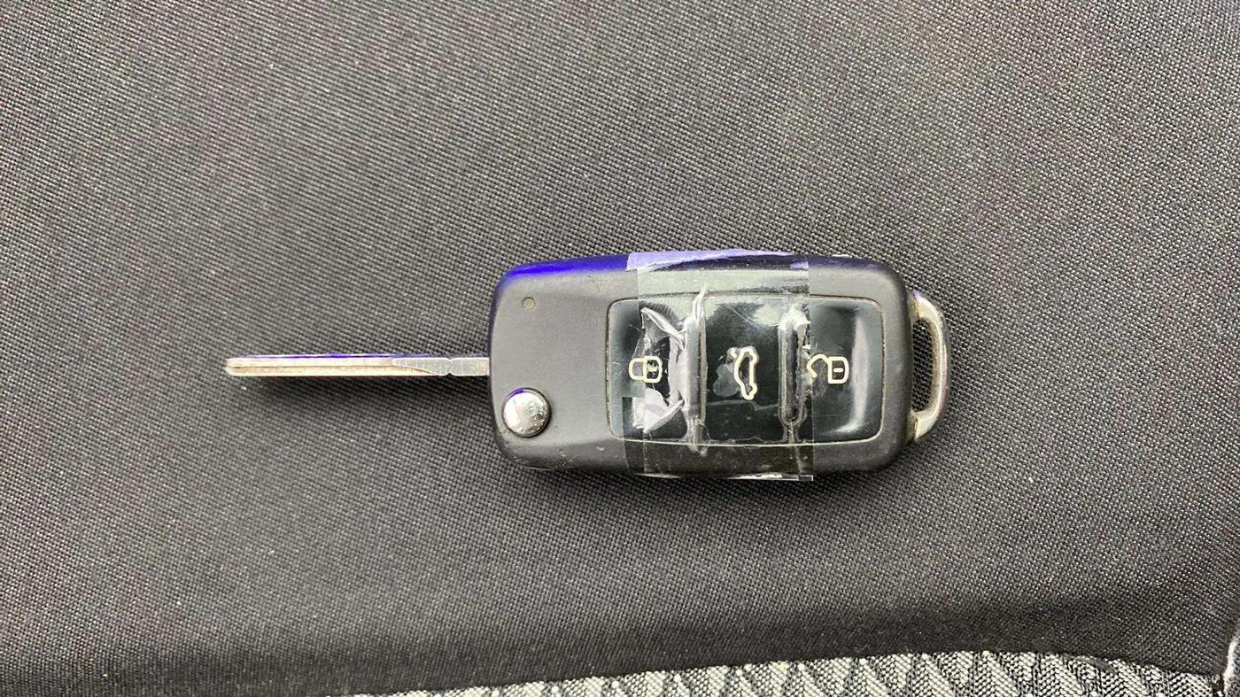 2018 Skoda Rapid STYLE 1.6 MPI, Petrol, Manual, 73,329 km, Key Close Up