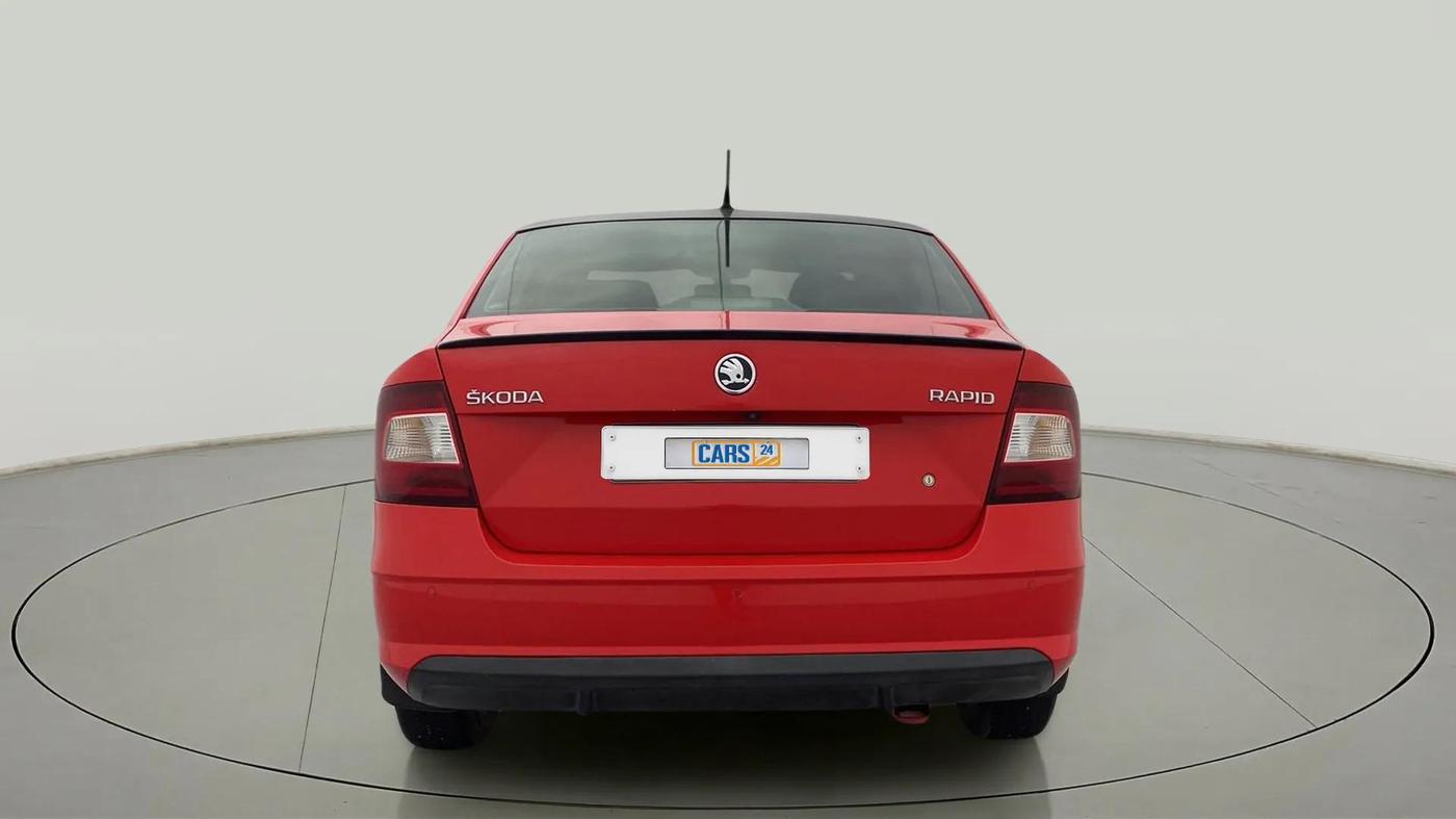 2018 Skoda Rapid STYLE 1.6 MPI, Petrol, Manual, 73,329 km, Back/Rear