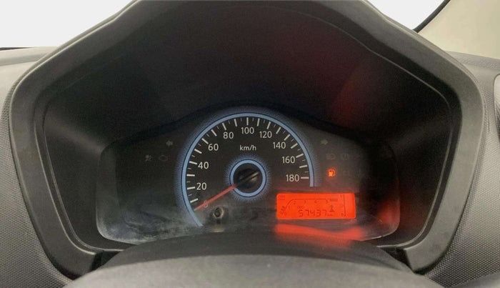 2018 Datsun Redi Go T (O), Petrol, Manual, 57,414 km, Odometer Image