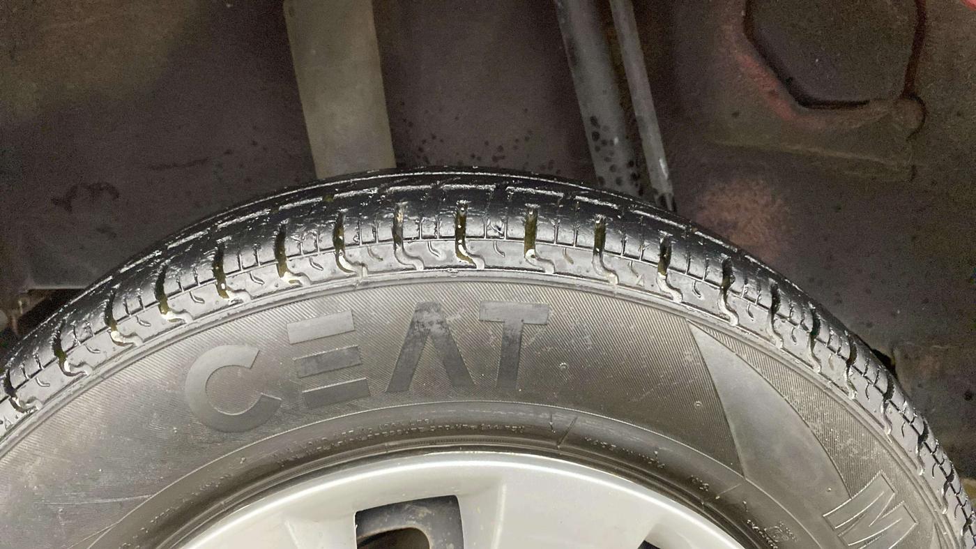 2018 Datsun Redi Go T (O), Petrol, Manual, 57,476 km, Right Rear Tyre Tread