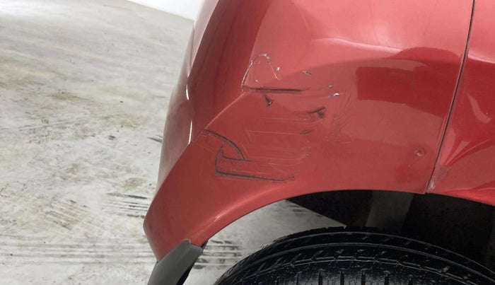 2018 Datsun Redi Go T (O), Petrol, Manual, 57,414 km, Rear bumper - Paint is slightly damaged