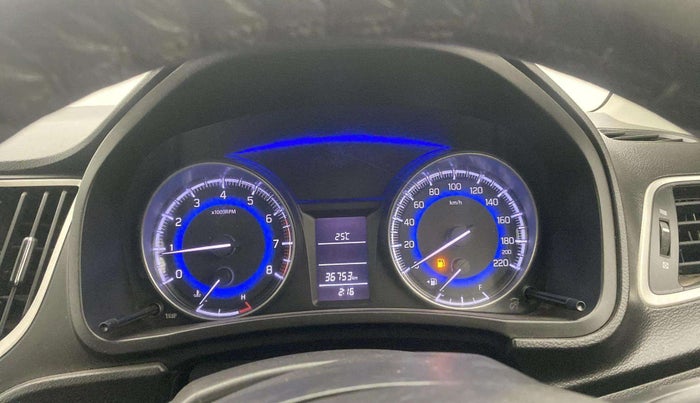 2017 Maruti Baleno DELTA PETROL 1.2, Petrol, Manual, 36,715 km, Odometer Image