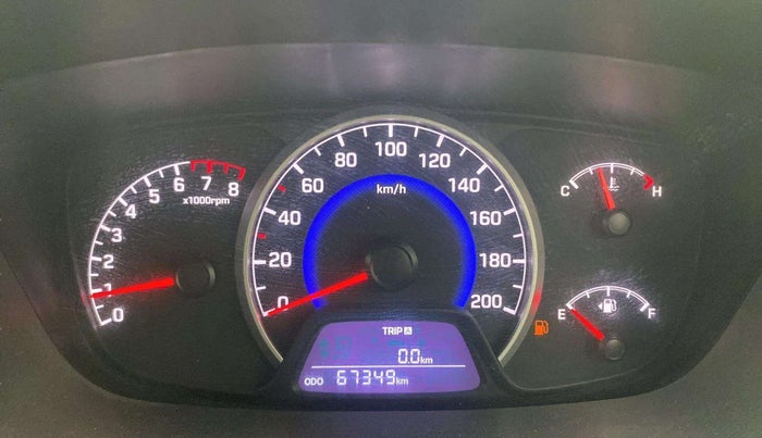 2018 Hyundai Grand i10 SPORTZ (O) 1.2 KAPPA VTVT, Petrol, Manual, 67,329 km, Odometer Image