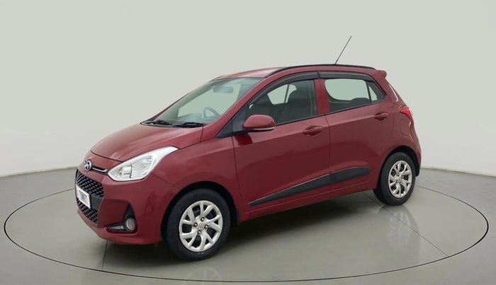 2018 Hyundai Grand i10 SPORTZ (O) 1.2 KAPPA VTVT, Petrol, Manual, 67,329 km, Left Front Diagonal