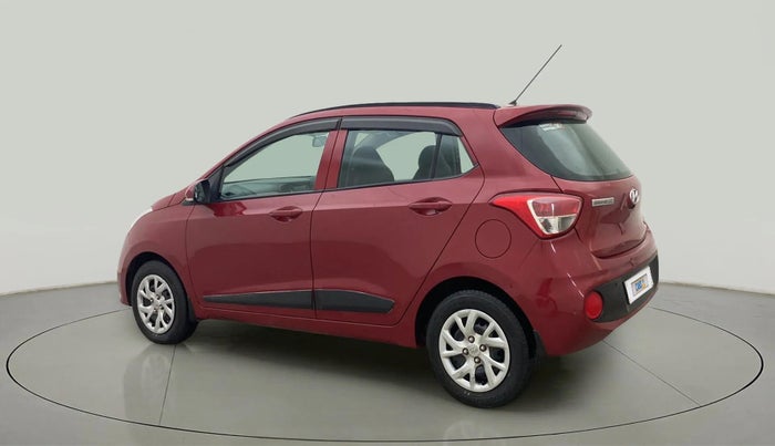 2018 Hyundai Grand i10 SPORTZ (O) 1.2 KAPPA VTVT, Petrol, Manual, 67,329 km, Left Back Diagonal