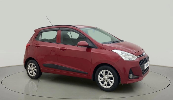 2018 Hyundai Grand i10 SPORTZ (O) 1.2 KAPPA VTVT, Petrol, Manual, 67,329 km, Right Front Diagonal