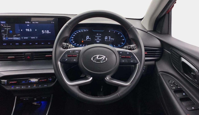 2021 Hyundai NEW I20 ASTA (O) 1.2 MT, Petrol, Manual, 60,157 km, Steering Wheel Close Up