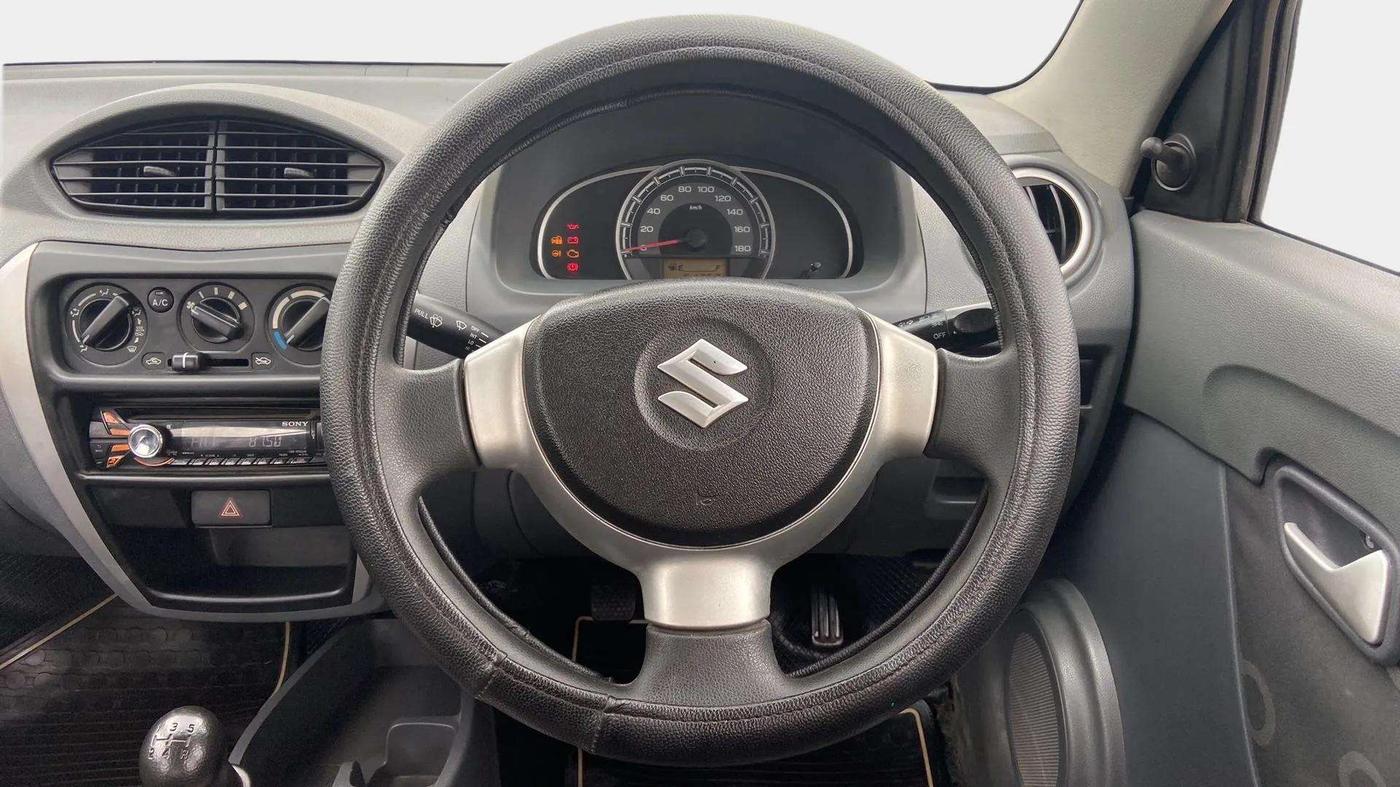 2015 Maruti Alto 800 LXI, Petrol, Manual, 51,864 km, Steering Wheel Close Up