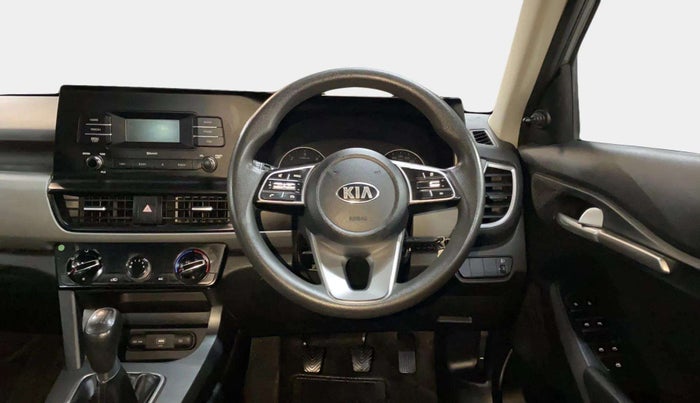 2020 KIA SELTOS HTE 1.5 DIESEL, Diesel, Manual, 76,311 km, Steering Wheel Close Up