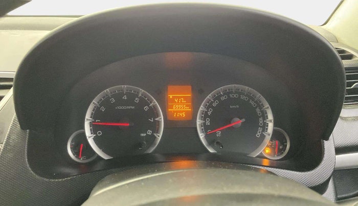 2015 Maruti Swift VXI, Petrol, Manual, 69,917 km, Odometer Image