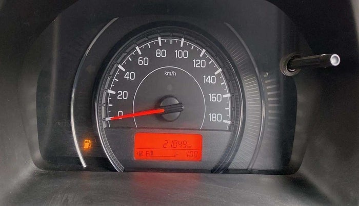 2021 Maruti New Wagon-R VXI 1.2, Petrol, Manual, 21,043 km, Odometer Image