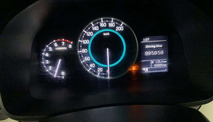 2018 Maruti IGNIS DELTA 1.2, Petrol, Manual, 65,628 km, Instrument cluster - Glass has scratches