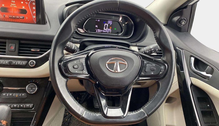 2021 Tata NEXON XZA PLUS (O) PETROL, Petrol, Automatic, 32,098 km, Steering Wheel Close Up