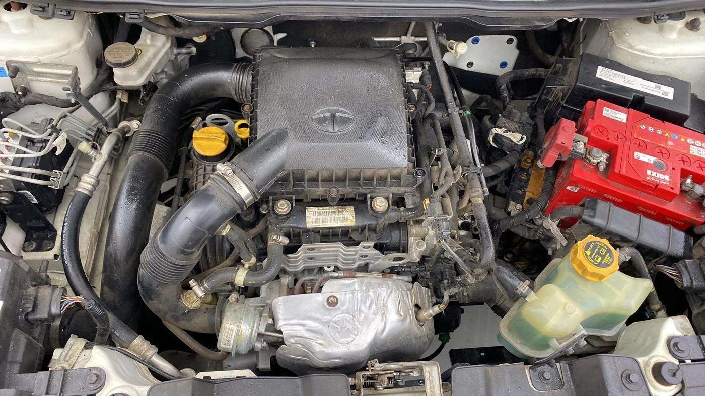 2021 Tata NEXON XZA PLUS (O) PETROL, Petrol, Automatic, 32,213 km, Engine View