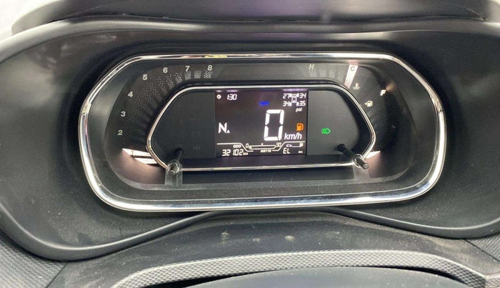 2021 Tata NEXON XZA PLUS (O) PETROL, Petrol, Automatic, 32,098 km, Odometer Image